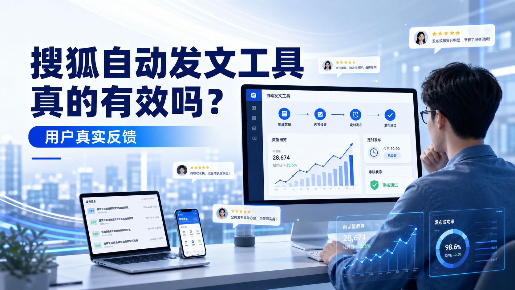 搜狐自动发文工具真的有效吗?阿里用户的真实反馈